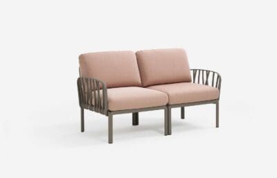 Komodo 2 Seater Sofa by Nardi Italy. Garden Design